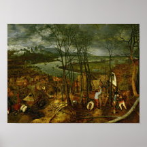 The Gloomy Day - Spring, 1559 Poster