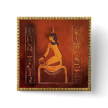 The Goddess Isis Pinback Buttons