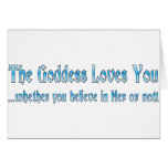 the goddess love you cards