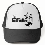 The GodTwitter T-Shirt, Black hats