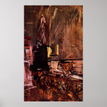 The gold framework by Giovanni Boldini Print