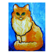 The Golden Boy Post Card