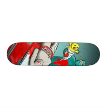 The Golden Egg Custom Skate Board