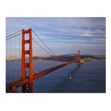 The Golden Gate Bridge from the Marin Postcard