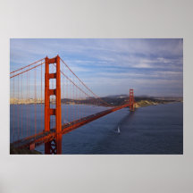 The Golden Gate Bridge from the Marin Posters
