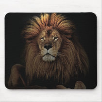 The golden lion mousepad