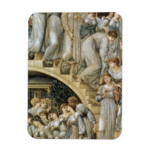 The Golden Stairs Vinyl Magnet