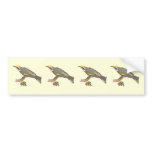 The Golden-winged Warbler	(Vermivora chrysoptera) bumper stickers