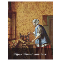 The Goldwägerin By Hooch Pieter De (Best Quality) Full Color Flyer