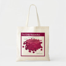 The Golgi apparatus Golgi complex Diagram Canvas Bag