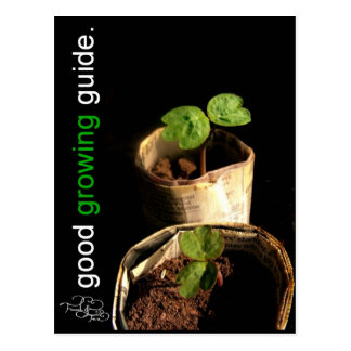 The Good Growing Guide Postcard