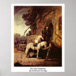 The Good Samaritan By Rembrandt Van Rijn Print