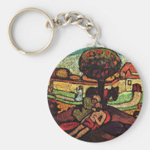 The Good Sameriter By Modersohn-Becker Paula Key Chains
