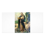 THE GOOD SHEPHERD 2 c. 1900 photo cards