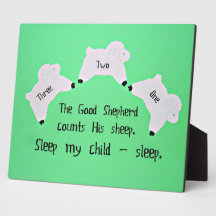 The Good Shepherd counts His sheep... Photo Plaques