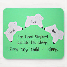 The Good Shepherd counts sheep... Mousepad