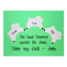 The Good Shepherd counts sheep... Postcards
