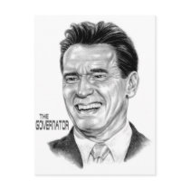 The Governator Post Cards