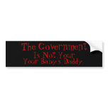 The Government Is Not Your Baby Daddy