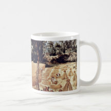 The Grain Harvest Month (August),  By Bruegel D. Coffee Mug