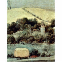 The Grain Harvest Month (August) Detail By Bruegel Photo Cutouts