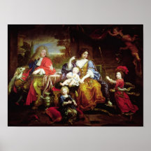 The Grand Dauphin with his Wife Print