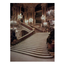 The Grand Staircase of the Opera-Garnier Post Card