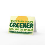 The Grass is Always Greener cards