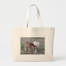 The Grass is Greener Canvas Bags