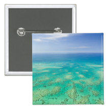 The Great Barrier Reef, aerial view of Green Pin