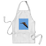 The great blue herons big stretch in the sky aprons