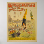 The Great Coney Island Water Carnival Poster posters