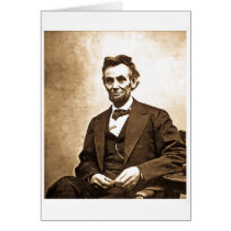 The Great Emancipator - Abe Lincoln (1865) Greeting Cards