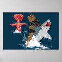 The Great Escape - bear shark cavalry posters