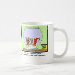 The Great Escape: Goldfish cartoon Mugs