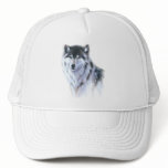 The great fierce wolf in all glory hat