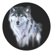 The great fierce wolf in all glory