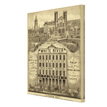 The great flour and grocery house gallery wrap canvas