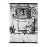 The Great Khan in Peking Stretched Canvas Prints