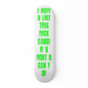 THE GREAT MESSAGE BOARD skateboards