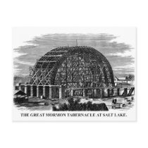 The Great Mormon Tabernacle at Salt Lake Post Cards