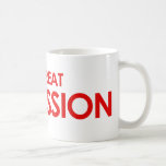 The Great Oppression black Red Mugs