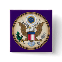 The Great Presidential Seal of the USA Pin