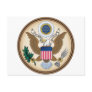 The Great Presidential Seal of the USA Postcards
