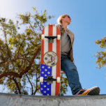 The Great Presidential Seal of the USA skateboards