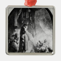 The Great Raising of Lazarus Christmas Ornament