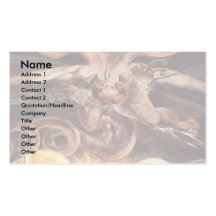 The Great Red Dragon And The Woman Clothed Business Card