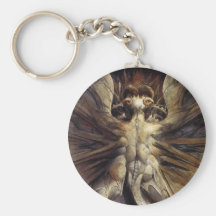"The Great Red Dragon & the Woman Clothed in Sun" Keychains
