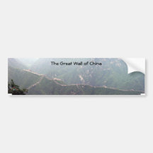 The Great Wall Bumper Stickers
