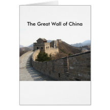The Great Wall of China Greeting Card